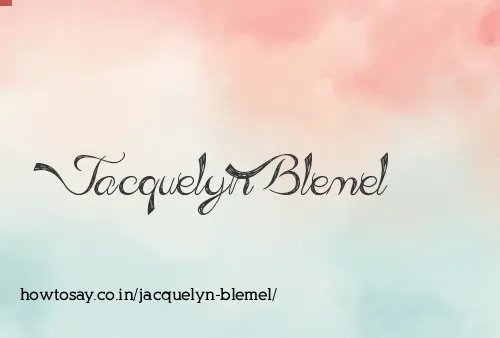 Jacquelyn Blemel