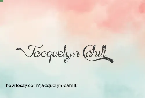 Jacquelyn Cahill