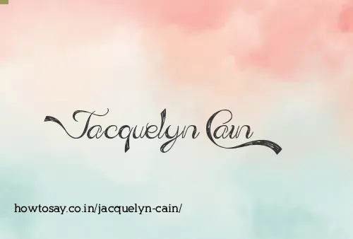 Jacquelyn Cain