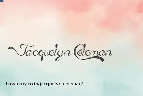 Jacquelyn Coleman