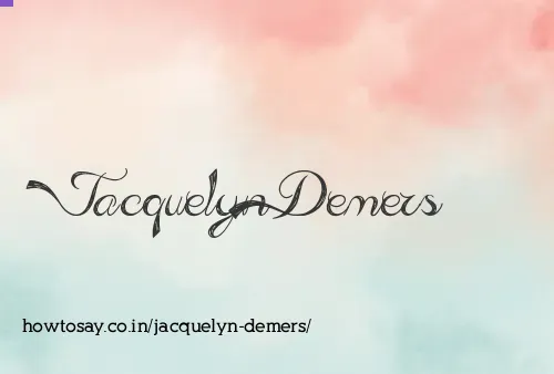 Jacquelyn Demers