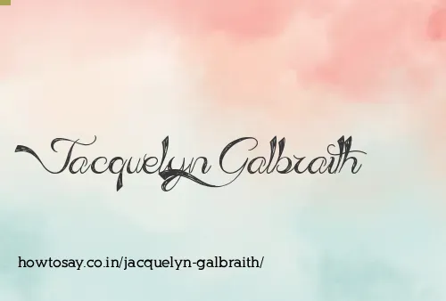 Jacquelyn Galbraith