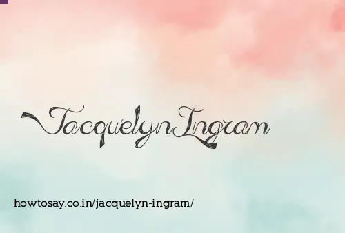Jacquelyn Ingram