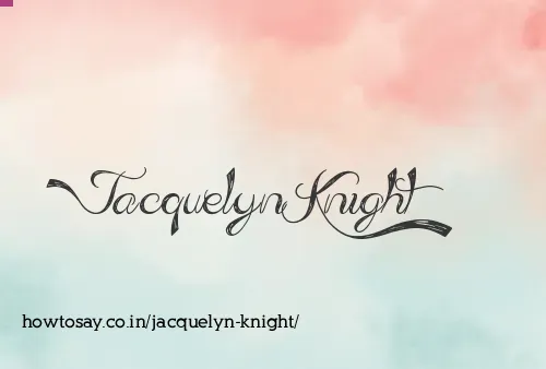 Jacquelyn Knight