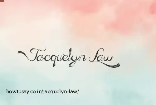 Jacquelyn Law