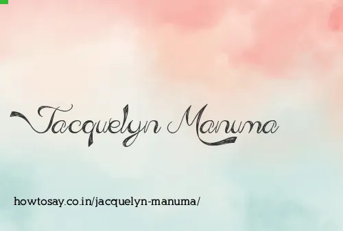 Jacquelyn Manuma