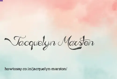 Jacquelyn Marston