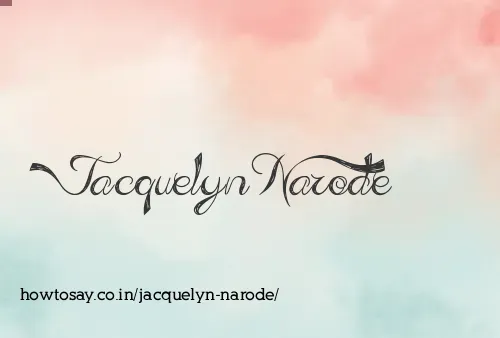 Jacquelyn Narode