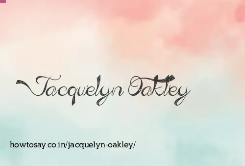 Jacquelyn Oakley