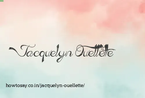 Jacquelyn Ouellette