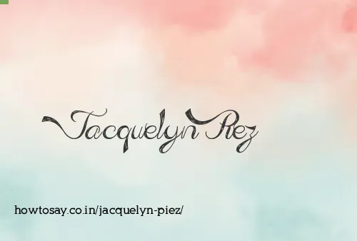 Jacquelyn Piez