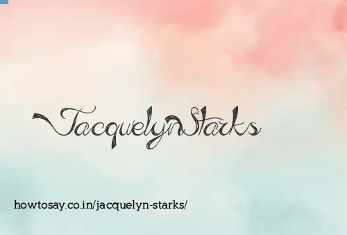 Jacquelyn Starks