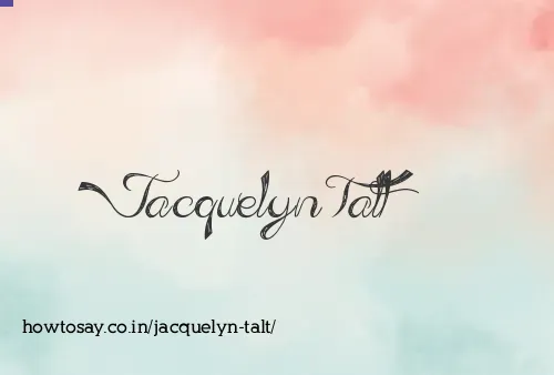 Jacquelyn Talt