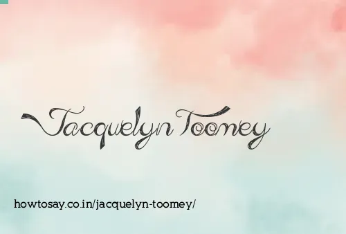 Jacquelyn Toomey