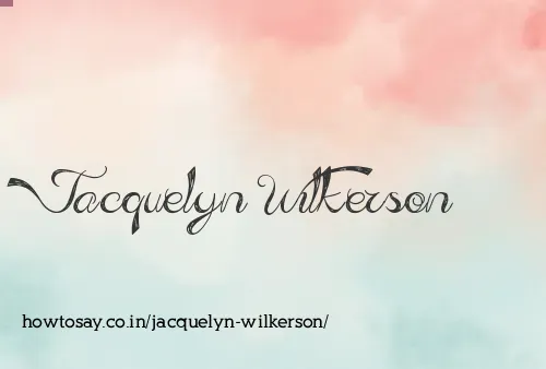 Jacquelyn Wilkerson