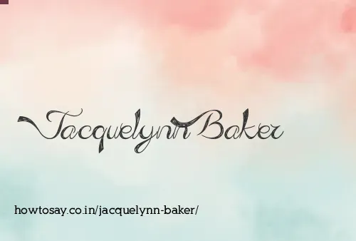Jacquelynn Baker