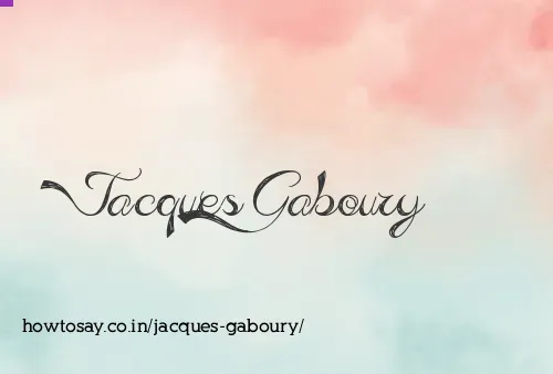 Jacques Gaboury