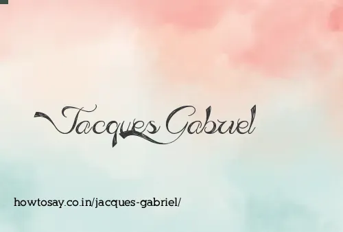 Jacques Gabriel