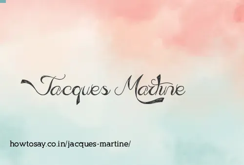 Jacques Martine