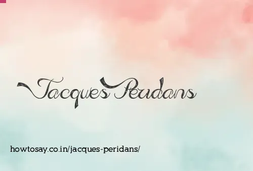 Jacques Peridans