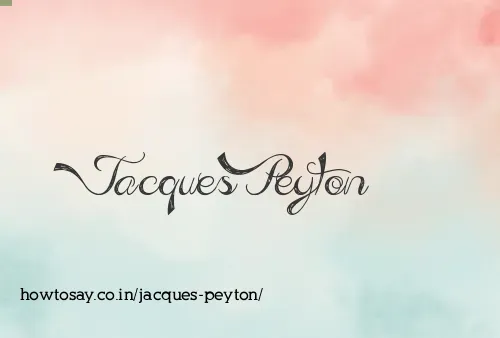 Jacques Peyton
