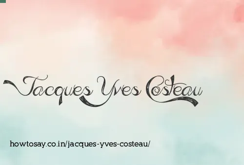 Jacques Yves Costeau