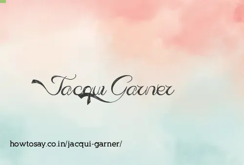 Jacqui Garner