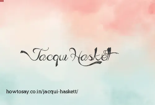 Jacqui Haskett