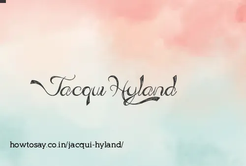 Jacqui Hyland