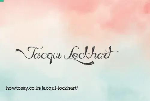 Jacqui Lockhart