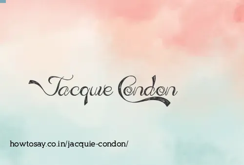 Jacquie Condon
