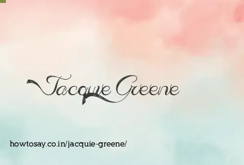 Jacquie Greene