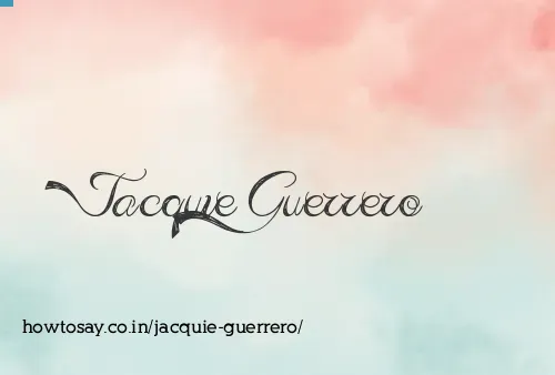 Jacquie Guerrero