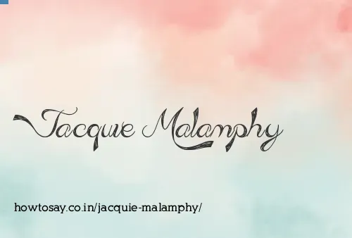 Jacquie Malamphy
