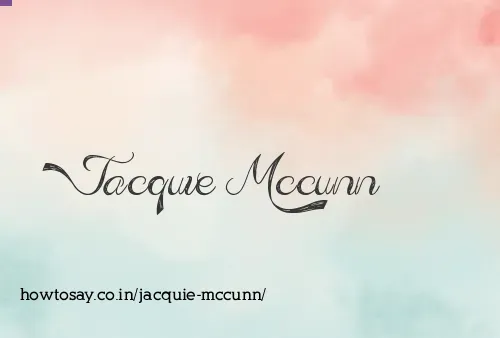 Jacquie Mccunn