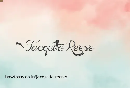 Jacquitta Reese