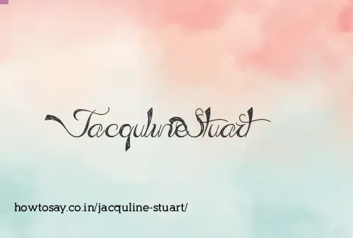 Jacquline Stuart