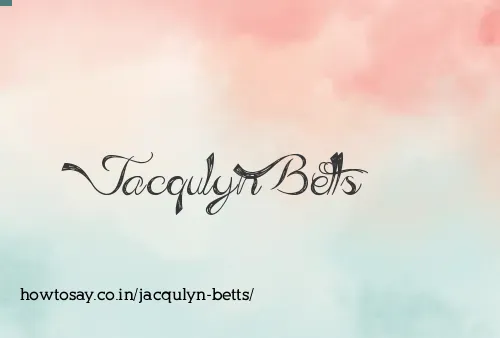 Jacqulyn Betts