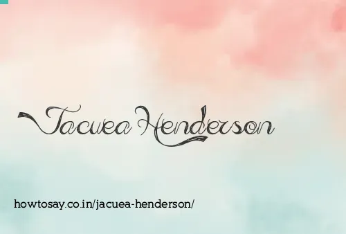 Jacuea Henderson