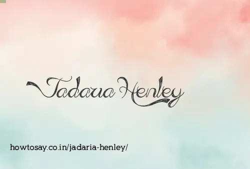 Jadaria Henley