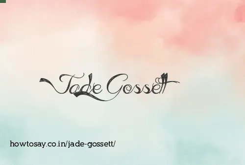 Jade Gossett