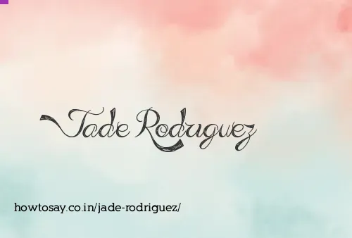 Jade Rodriguez
