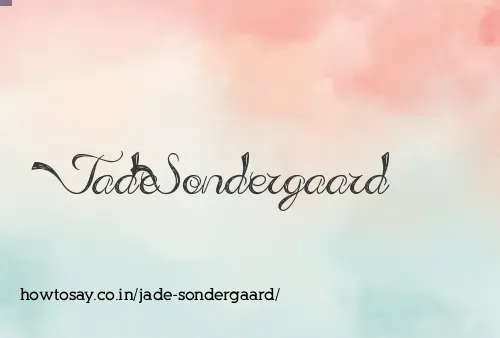 Jade Sondergaard