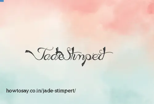 Jade Stimpert