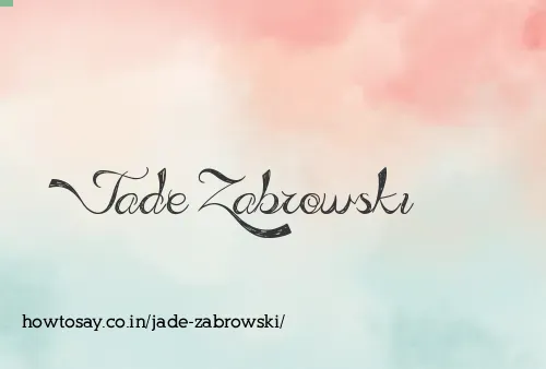 Jade Zabrowski