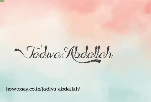 Jadiva Abdallah
