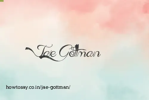 Jae Gottman