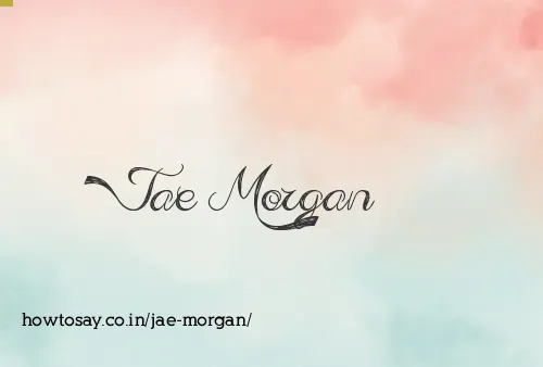Jae Morgan