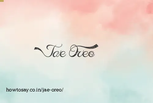 Jae Oreo