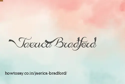Jaerica Bradford